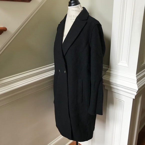 J. Crew Daphne topcoat in Italian boiled wool EUC - Picture 7 of 12